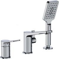 Смеситель на борт ванны Frap H61 F1161 Хром латунь