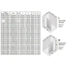 Душевой уголок New Trendy New Soleo Chrome 100х120 K-0654 профиль Хром стекло прозрачное