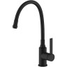 Смеситель для кухни Frap H67-6 F4067-6 Черный матовый