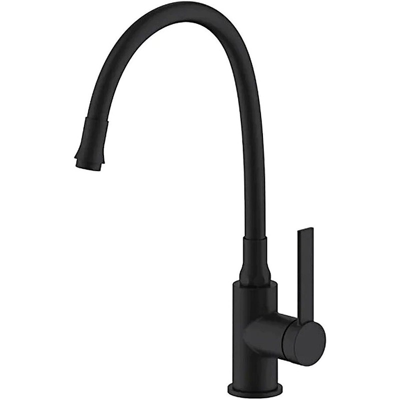 Смеситель для кухни Frap H67-6 F4067-6 Черный матовый