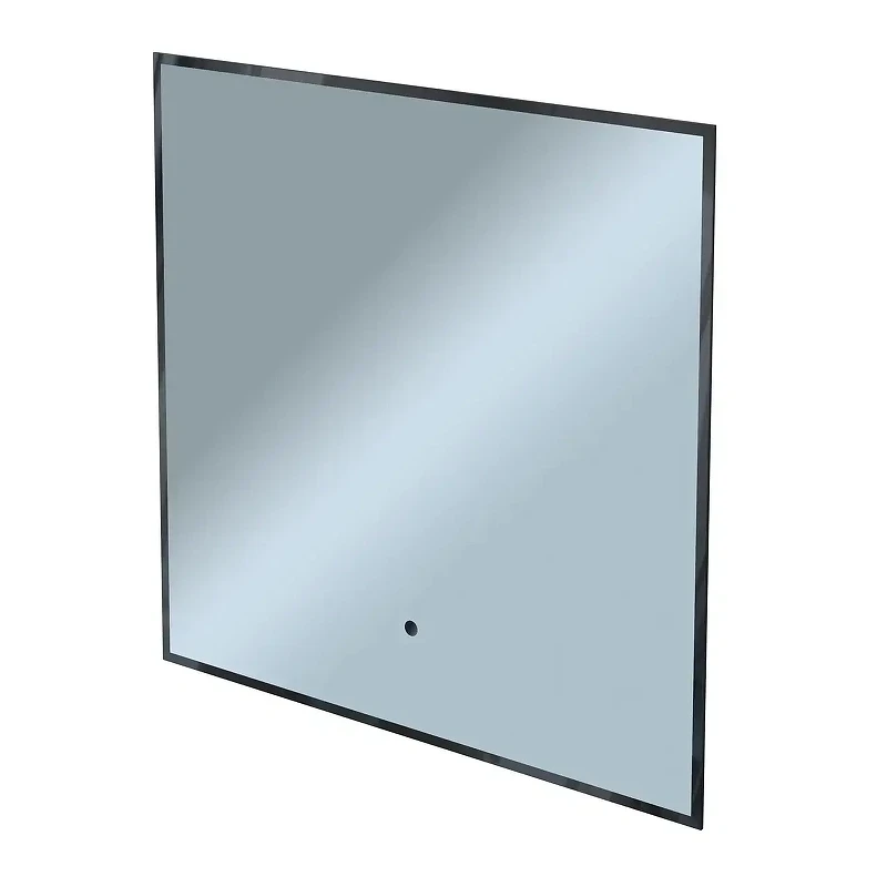 Зеркало 1MarKa Shape 60 Ц0000047089 с подсветкой цвет Черный с бесконтактным выключателем