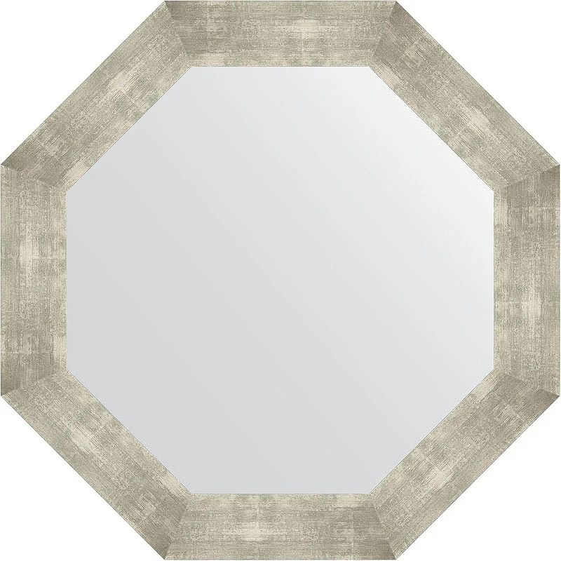 Зеркало Evoform Octagon 77х77 BY 3813 в багетной раме - Алюминий 90 мм стекло