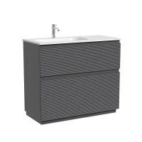 Тумба под раковину Sancos Folk Floor 99,5 FL100FLGS цвет Grey soft
