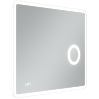 Зеркало Sancos Arcadia 1.0 90 AR1.900 с подсветкой с сенсорным выключателем и часами стекло