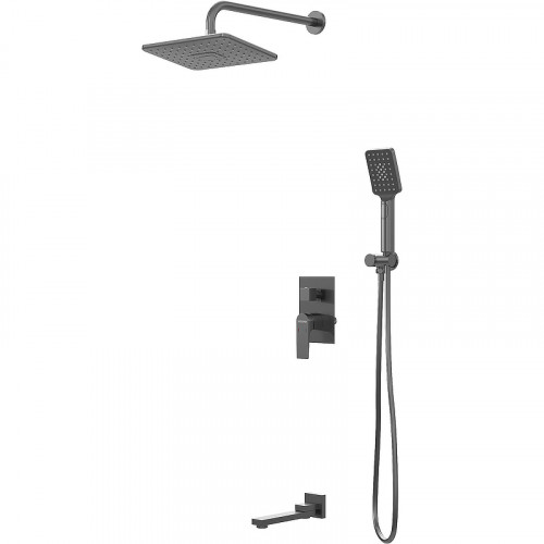 Душевая система Grossman Classic 501.K35.04.420 Графит брашированный латунь встраиваемый