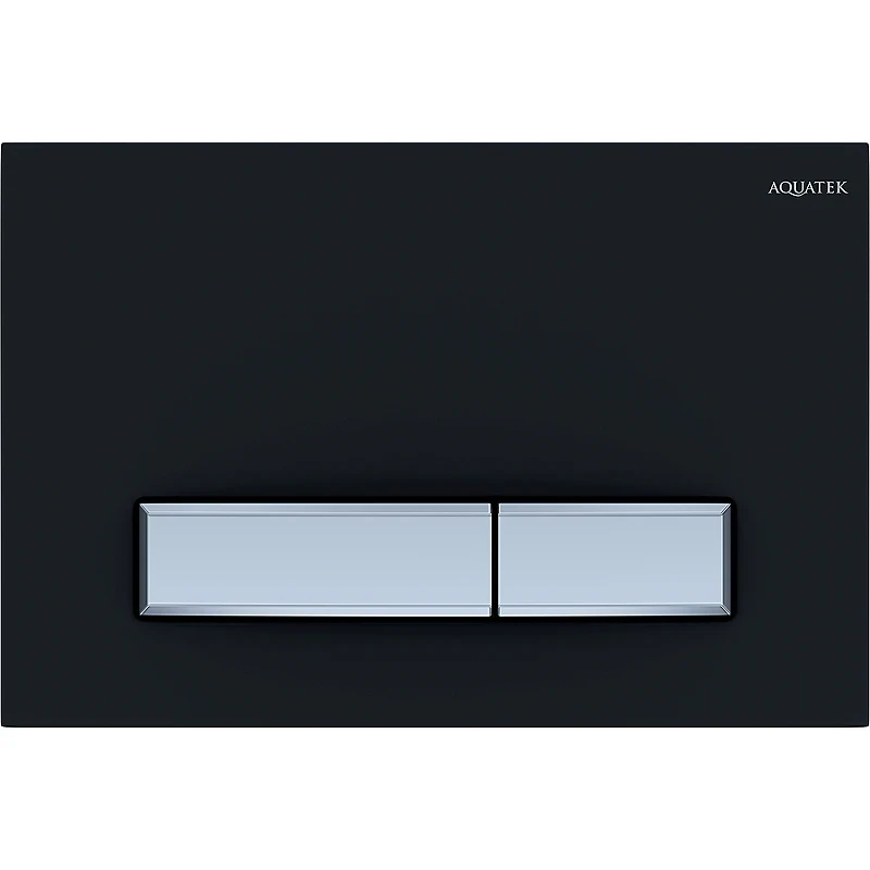 Комплект унитаза с инсталляцией Aquatek Set Aquatek Поларис-026 4в1 с сиденьем Микролифт и Черной матовой клавишей смыва фарфор подвесной