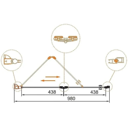 Душевая дверь Cezares Elena 100 ELENA-W-BS-12-100-C-Cr профиль Хром стекло прозрачное