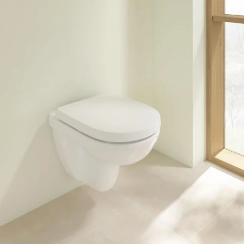 Унитаз подвесной Villeroy&Boch O.Novo 5688R001 цвет Белый без сиденья