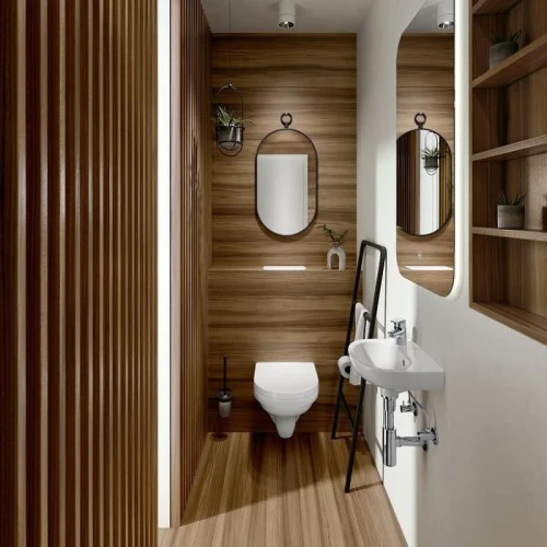 Унитаз подвесной Villeroy&Boch O.Novo 5688R001 цвет Белый без сиденья