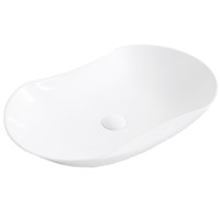 Раковина-чаша BelBagno 66 BB1334 Белая фаянс накладная
