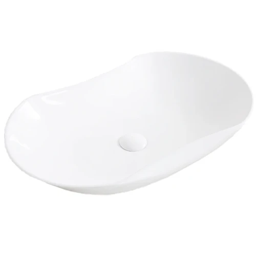 Раковина-чаша BelBagno 66 BB1334 Белая фаянс накладная