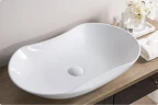 Раковина-чаша BelBagno 66 BB1334 Белая фаянс накладная