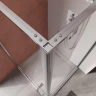 Душевой уголок Cezares Liner 120x90 L LINER-AH-1-120/90-C-Cr-L профиль Хром стекло прозрачное