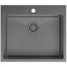 Кухонная мойка Iddis Haze 59 HAZ59GMi77 Графит матовый