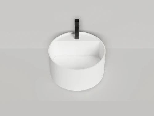 Раковина накладная Salini Armonia Round Top 02 45 130412TG цвет Белый