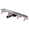 Душевой лоток AM.PM MasterFlow 70 W01SC-P11-070-01SB с решеткой Хром матовый Cut Gradient