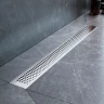 Душевой лоток AM.PM MasterFlow 70 W01SC-P11-070-01SB с решеткой Хром матовый Cut Gradient