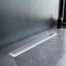 Душевой лоток AM.PM MasterFlow 70 W01SC-P11-070-01SB с решеткой Хром матовый Cut Gradient