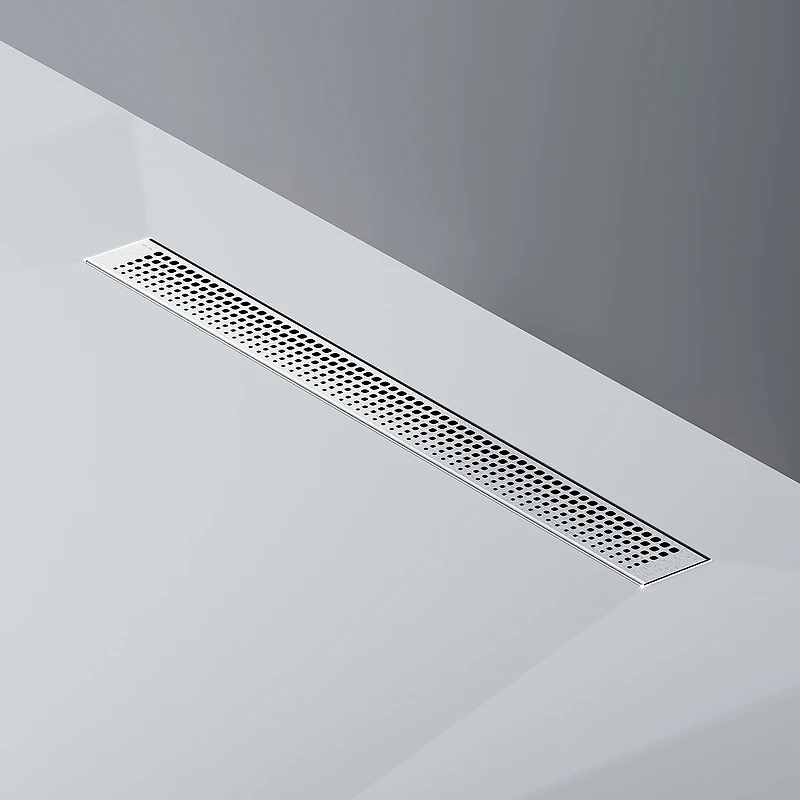 Душевой лоток AM.PM MasterFlow 70 W01SC-P11-070-01SB с решеткой Хром матовый Cut Gradient