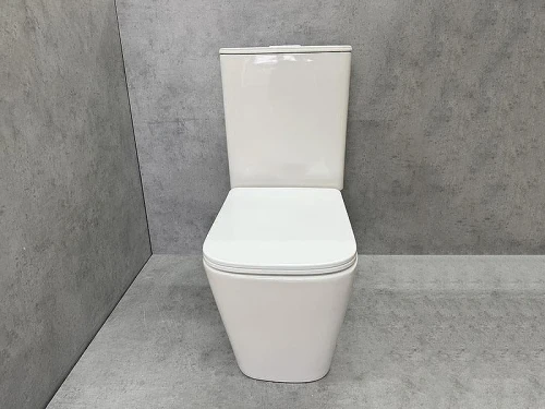 Унитаз компакт CeramaLux TR 2170 цвет Белый с бачком и сиденьем
