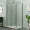 Душевой уголок Azario Male 90x90 AZ-J50-90-MGR-CL профиль Графит матовый стекло прозрачное