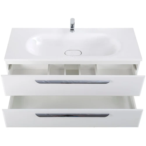 Тумба под раковину Cezares Eco 120 ECO-1200-2C-SO-BO подвесная Bianco Opaco МДФ / ЛДСП