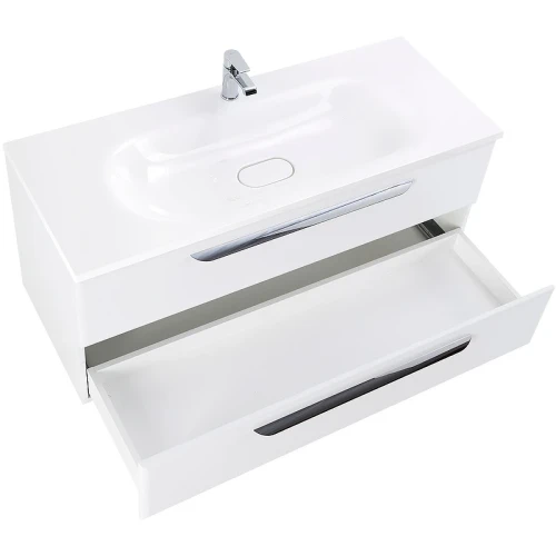 Тумба под раковину Cezares Eco 120 ECO-1200-2C-SO-BO подвесная Bianco Opaco МДФ / ЛДСП