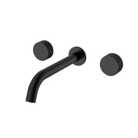 Смеситель для раковины Boheme Stick 152-2-B.2 цвет Черный матовый