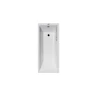 Чугунная ванна Vinsent Veron Square 170x70 VSQ1407045-AS цвет Белый с антискользящим покрытием