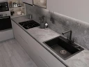 Кухонная мойка Emar Quartz 64 EMQ-1640.Q цвет Морион