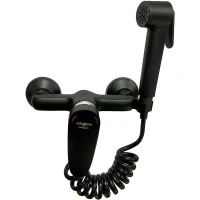Гигиенический душ со смесителем Melodia della vita Moderno MDV35151bk Черный