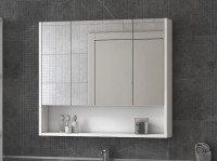 Зеркальный шкаф Vigo Urban 80 zsh.URB.80 Белый МДФ / ЛДСП, стекло
