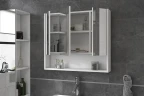 Зеркальный шкаф Vigo Urban 80 zsh.URB.80 Белый МДФ / ЛДСП, стекло