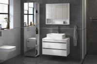 Зеркальный шкаф Vigo Urban 80 zsh.URB.80 Белый МДФ / ЛДСП, стекло