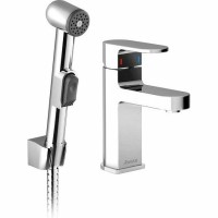 Смеситель для раковины Ravak Chrome CR 012.00 X070092 с гигиеническим душем Хром латунь