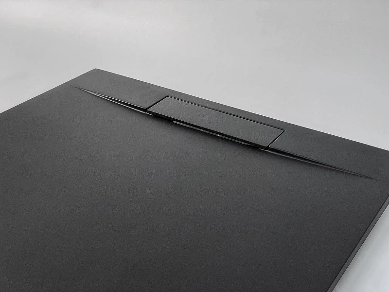 Душевой поддон из искусственного камня Starohome Nordic 140х90 96472136 цвет Черный матовый