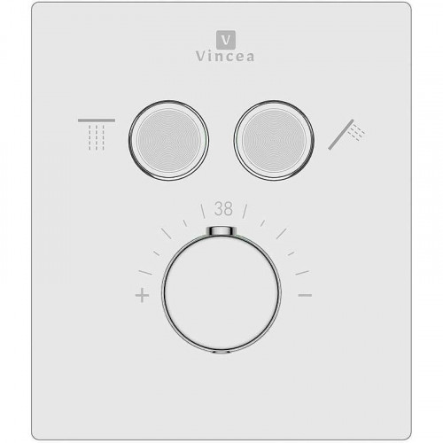 Смеситель для душа Vincea VSCV-321T-MCH с термостатом Хром латунь встраиваемый