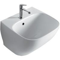 Раковина Globo Genesis 62 GE061.BI*1 Белая фарфор подвесная, накладная