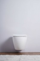 Унитаз Esbano Amapola-N DP ESUPAMAPNDPW подвесной Белый глянцевый с сиденьем Микролифт фаянс подвесной