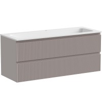 Тумба под раковину Sancos Snob R 120 SNR120SM подвесная Doha Soft МДФ / ЛДСП