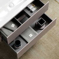 Тумба под раковину Sancos Snob R 120 SNR120SM подвесная Doha Soft МДФ / ЛДСП