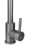 Кухонная мойка Wisent 50 WS35044B/W02-114B/W405B/W302644B/W4998-4-U со смесителем цвет Графит