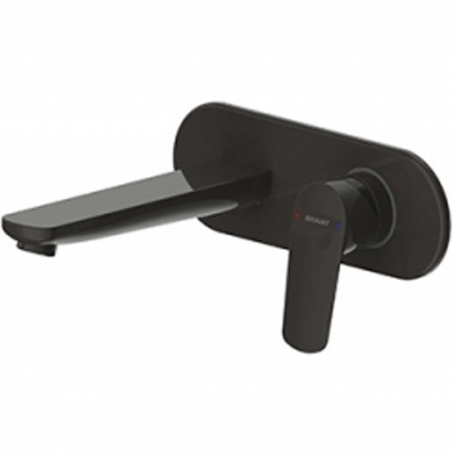 Смеситель для раковины Bravat Rhein P8429564BW-ENG Черный матовый латунь встраиваемый