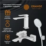 Комплект смесителей Orange Lutz M04-311w Белый