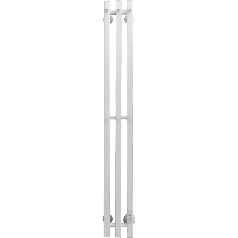 Электрический полотенцесушитель Маргроид Inaro профильный 1200x120 Inaro-12012-1081-9016R правый Белый матовый нержавеющая сталь