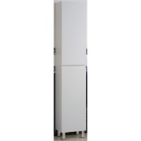 Шкаф пенал Corozo Альтаир 35 SD-00000503 Белый МДФ / ЛДСП