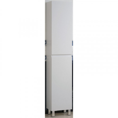 Шкаф пенал Corozo Альтаир 35 SD-00000503 Белый МДФ / ЛДСП