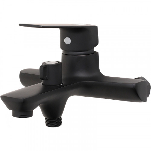 Душевая система Orange Aristo M19-944b Черная латунь на стену