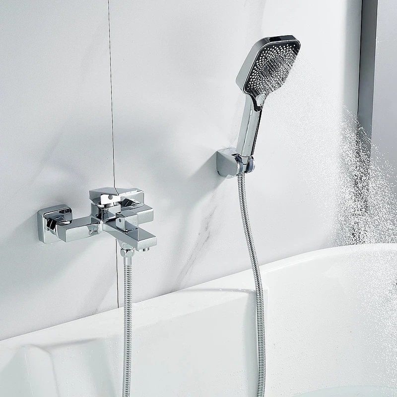 Смеситель для ванны Shevanik S9602 цвет Хром