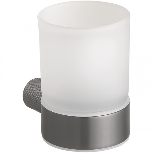 Стакан для зубных щеток Bemeta Grino 173110010 цвет Графит